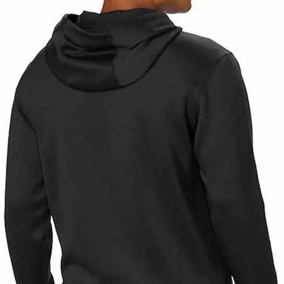 Fila Men’s Performance Pullover Sweatshirt Activewear Hoodie Size XXL Black NWT - Picture 4 of 15